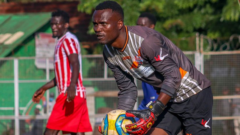 Boost for Talanta as experienced custodian resumes training after picking injuries in road accident