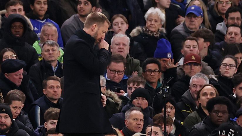 Graham Potter is getting lost in the crowd (©Getty Images)