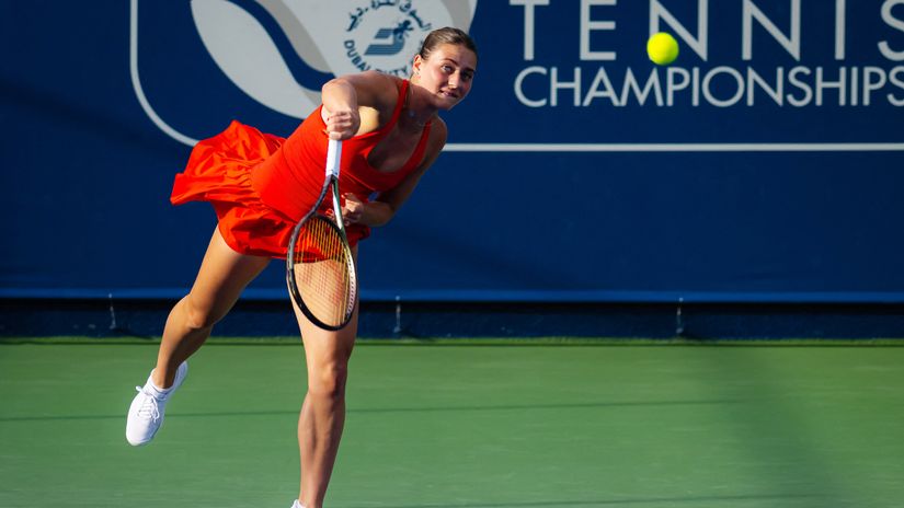 Marta Kostyuk © AFP