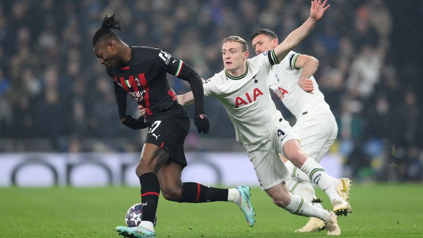 Woeful Spurs send shy Milan into the UCL 1/4 finals