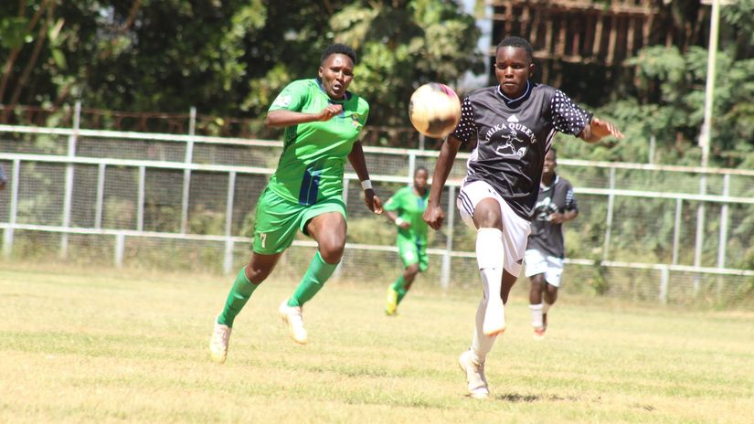 Vihiga Queens in past action against Thika Queens © Courtesy 
