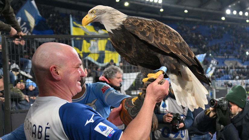 Lazio's eagles are soaring (©AFP)