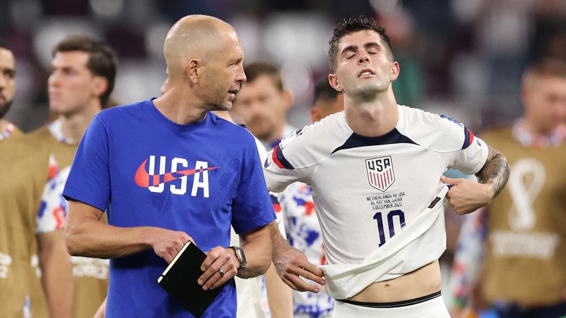 Gregg Berhalter and Christian Pulisic (©Getty Images)