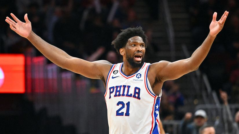 Joel Embiid (©AFP)
