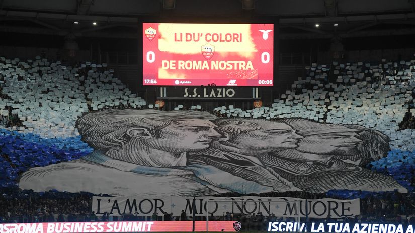 Lazio fans again condemned for anti-semitic chants