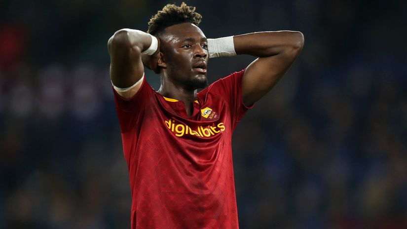 Tammy Abraham is struggling at AS Roma (©Paolo Bruno/Getty Images)