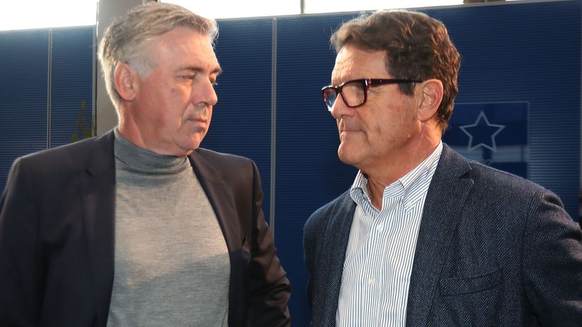 Ancelotti and Capelo (©Gabriele Maltinti/Getty Images)