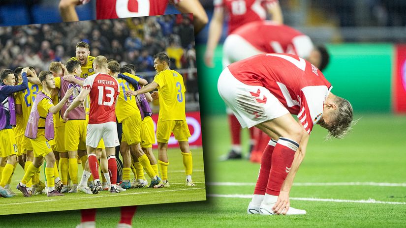 Agony for the Danes in Kazakhstan (©AFP)
