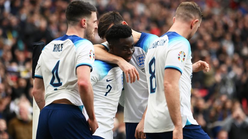 'Saka can go as far as he wants in the game'