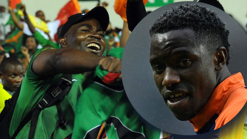 Fashin Salaka is being targeted by the Copper Bullets' faithful (©AFP)