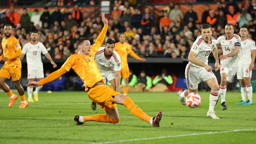 Wout Weghorst couldn't score against one of the worst national teams in the world (©Getty Images)