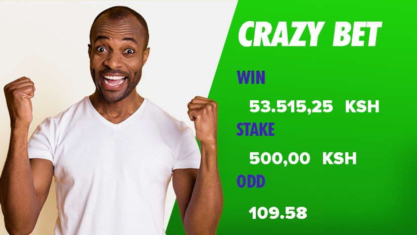 Thousands for lucky gamer in Ksh 500 bet