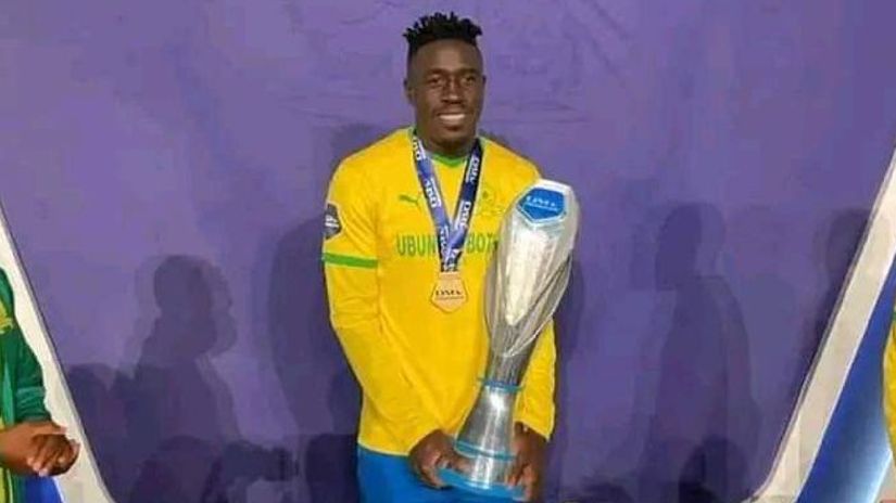 Brian Mandela wins second South African league title with Mamelodi Sundowns