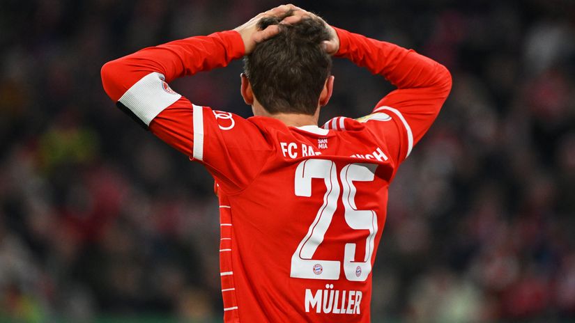 Oh boy: Thomas Muller (©AFP)