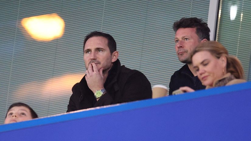 Frank Lampard at Stamford Bridge last night (©Gallo Images)