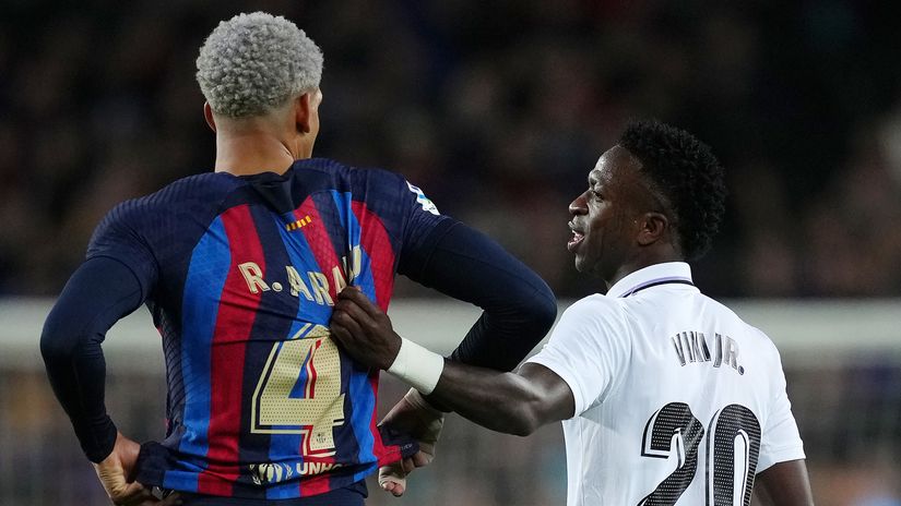 Ronald Araujo and Vinicius Junior (©Getty Images)