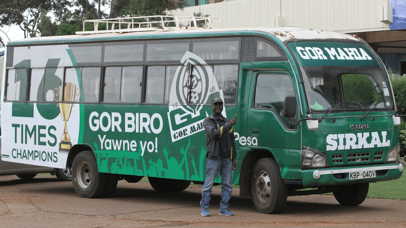 Gor Mahia boss unaware if club bus has been sold