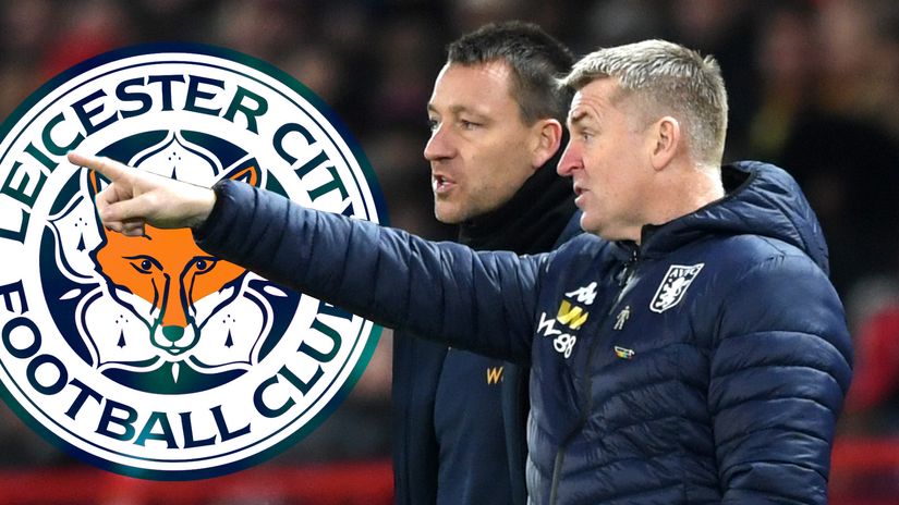 John Terry and Dean Smith have been reunited at Leicester City (©Getty Images)