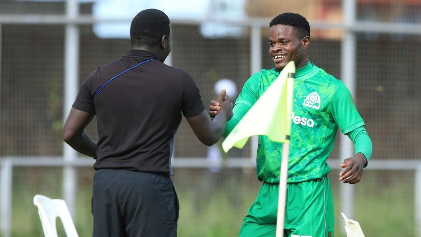 Gor Mahia coach backs Omala to find scoring touch again