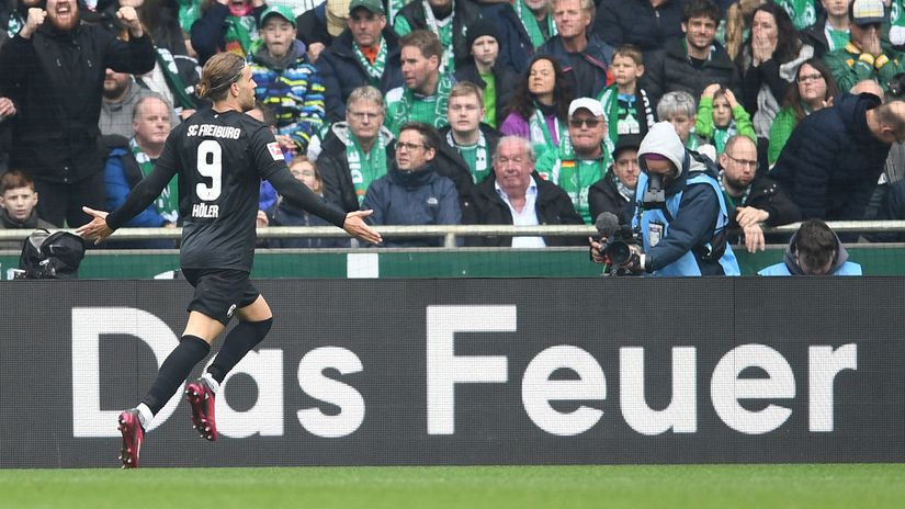 Match-winner Lucas Holer (©AFP)