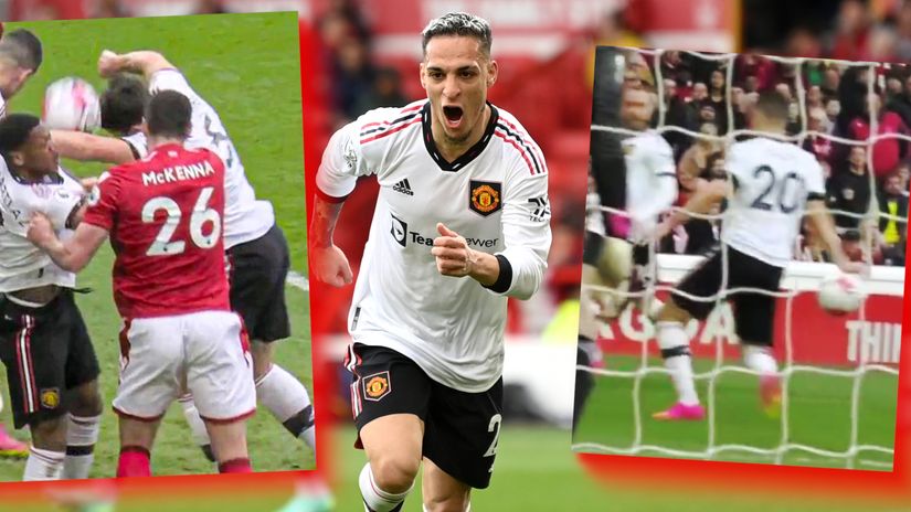 Handballs and goals - United win in Nottingham (©Getty Images)