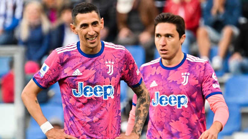 Bad day for Angel Di Maria and Federico Chiesa (©AFP)