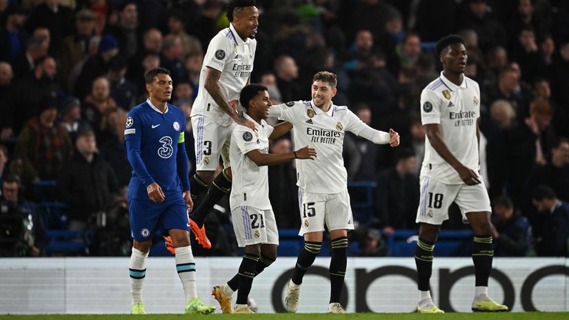 Los Blancos celebrating (©Gallo Images)