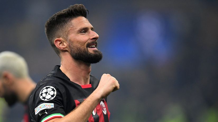 Giroud: I never dreamt I would win the Scudetto and play the Champions League semi-finals with AC Milan