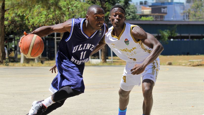 Eric Mutoro of Ulinzi in past league action © Courtesy 