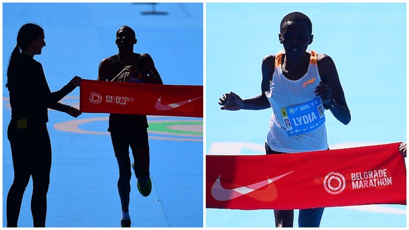 All-Kenyan triumph at Belgrade Half Marathon as Wambua and Jebichii dominantly win