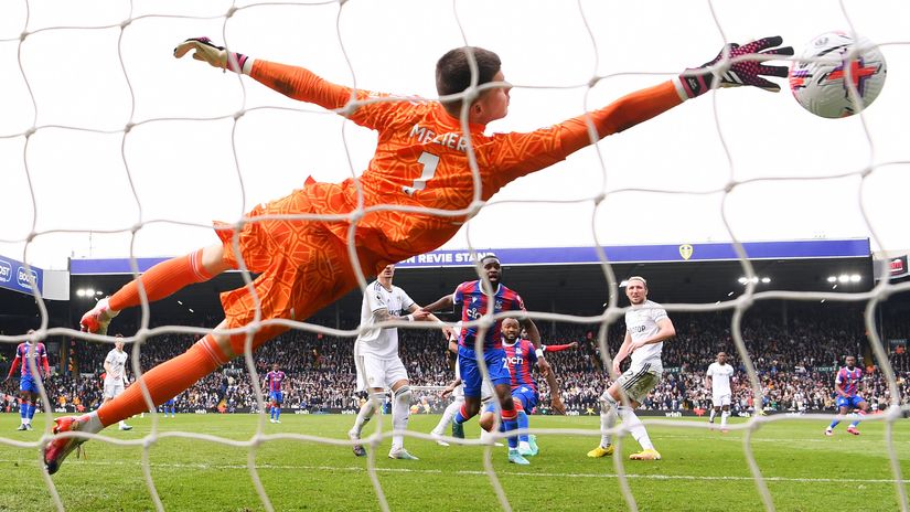 What do you say to a goalie who conceded 13 goals in three games? Good job, boy!