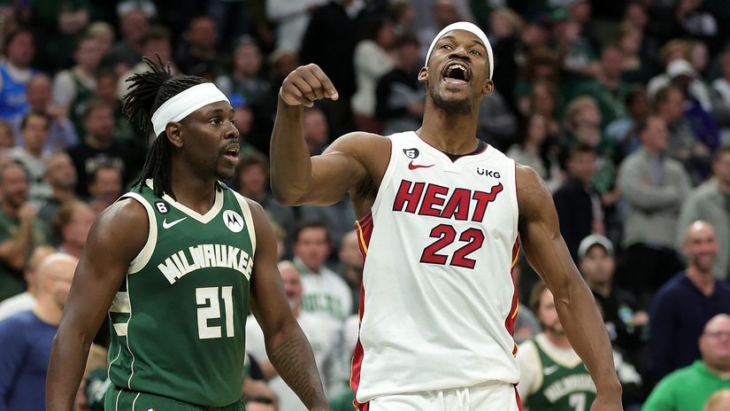 Jimmy Butler destroyed Milwaukee (©AFP)