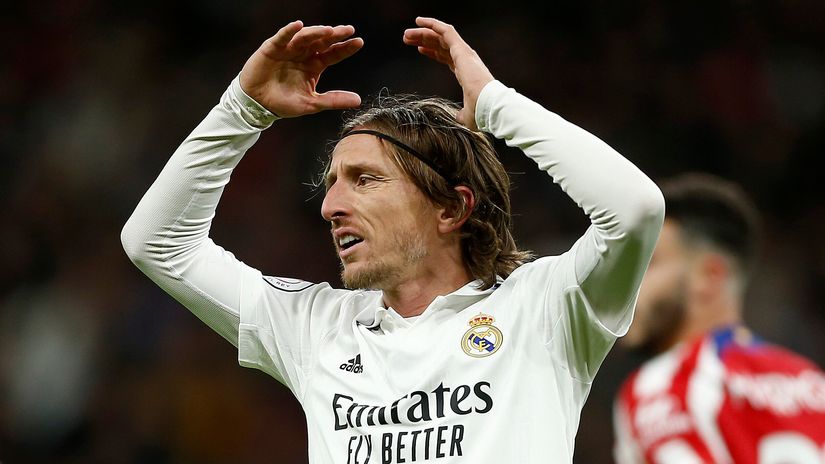 Luka Modric reacts (©Florencia Tan Jun/Getty Images)