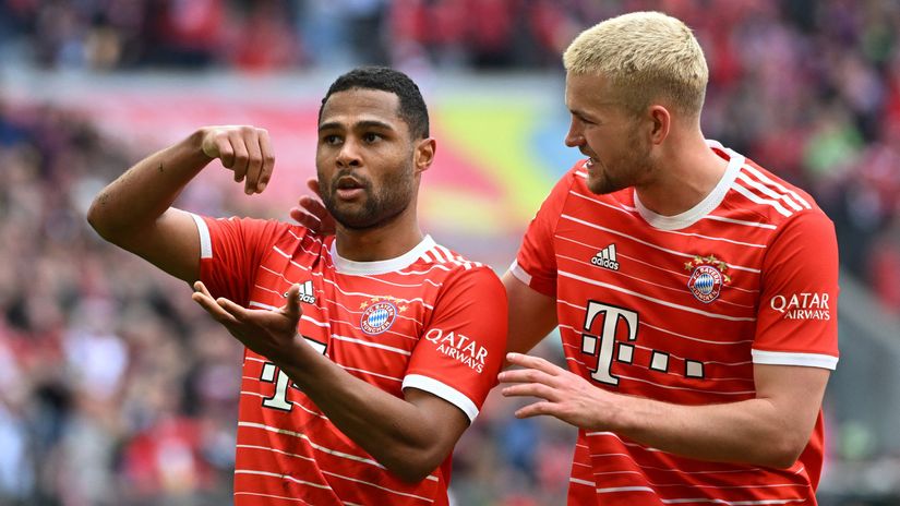 Gnabry & De Ligt (©Gallo Images)