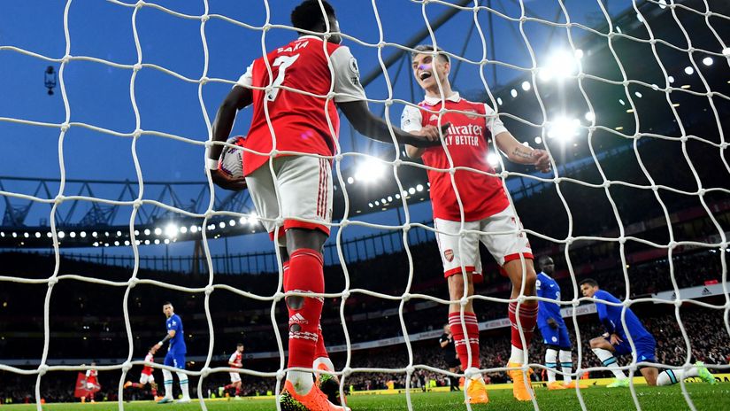 A walk in the park, that is what Chelsea are to Arsenal - Gunners back at the PL summit