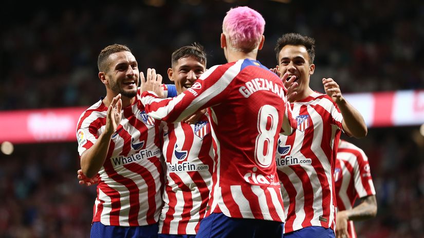 Atleti players celebrating ©Getty Images