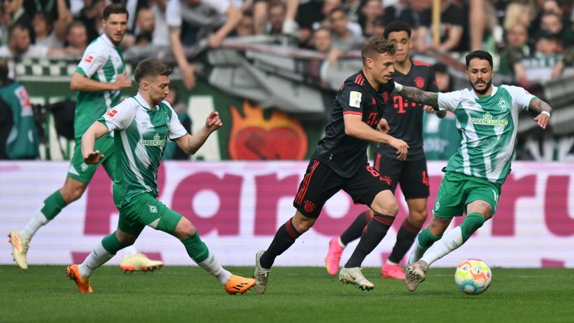 Bayern escape Bremen with three points (©Getty Images)