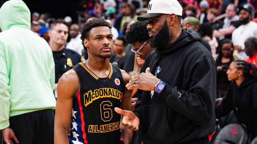 LeBron's son Bronny James commits to play at USC