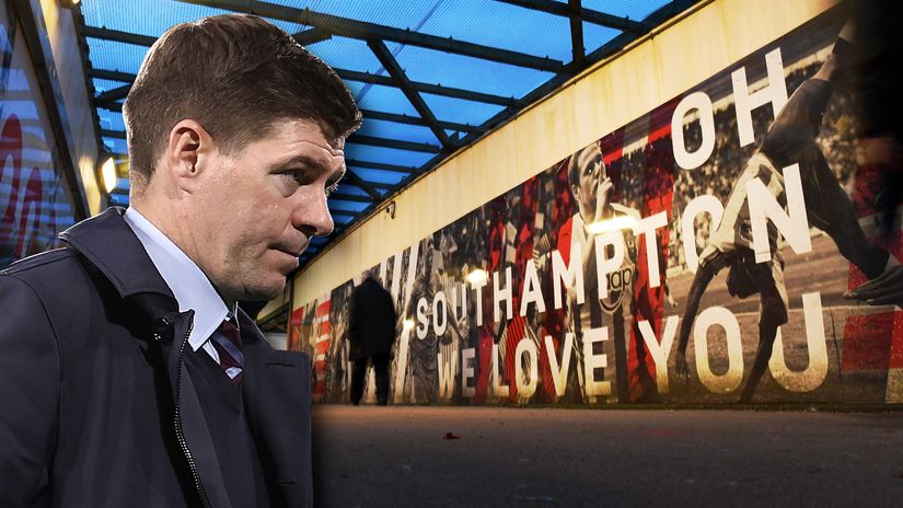 Steven Gerrard could take over at Saint Mary's Stadium (©Getty Images)