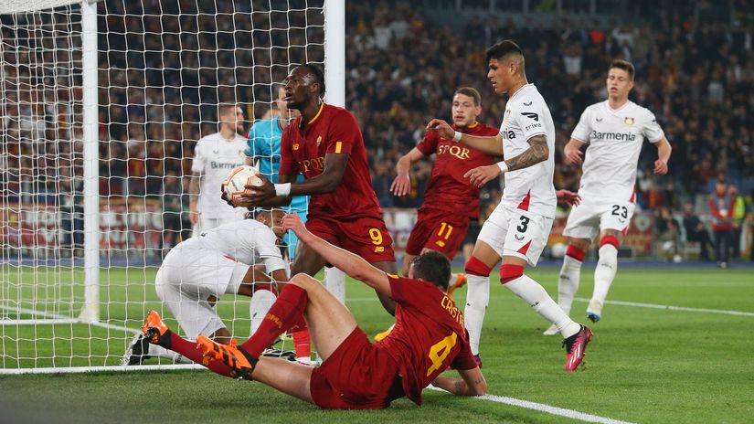 Roma edged past Leverkusen at Olimpico (©Getty Images)