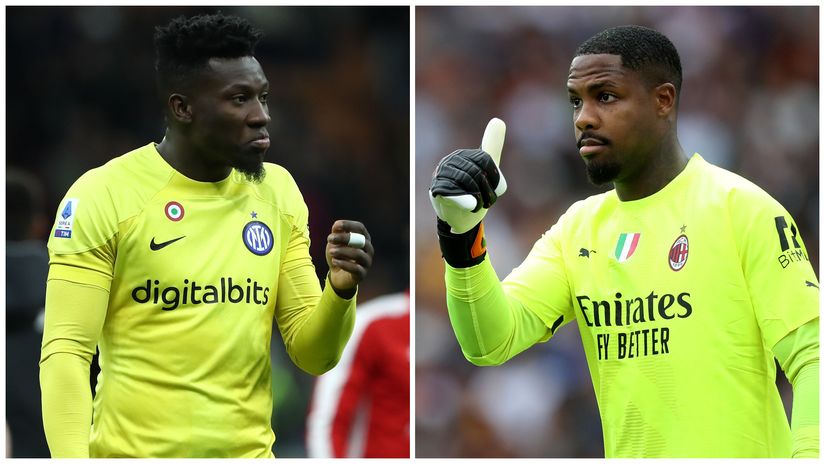 Andre Onana and Mike Maignan (©Getty images sport)
