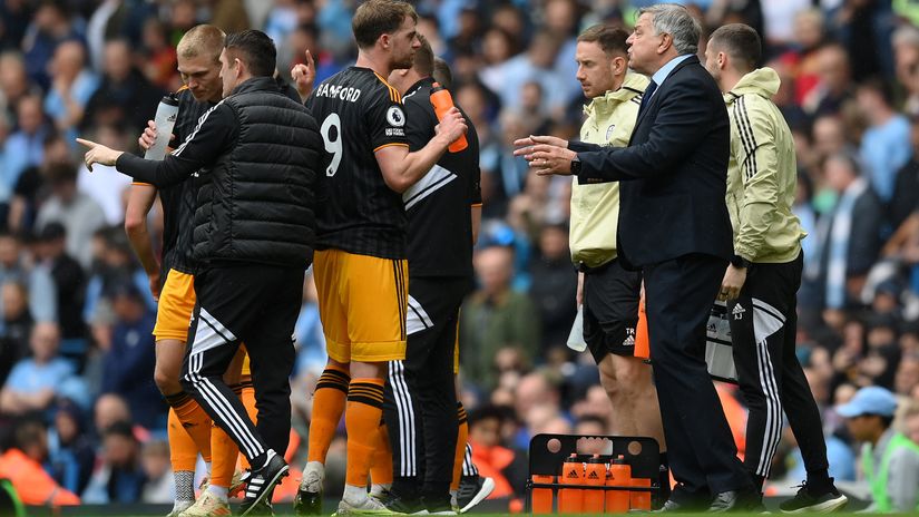 Bamford and Allardyce (©Shaun Botterill/Getty Images)