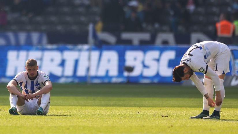 Misery for Hertha (©Getty Images)