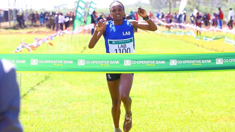 Hellen Obiri in a past race © Mozzart Sport 