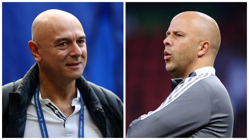 Not even Slot is bald enough to take up on challenge with the Spurs