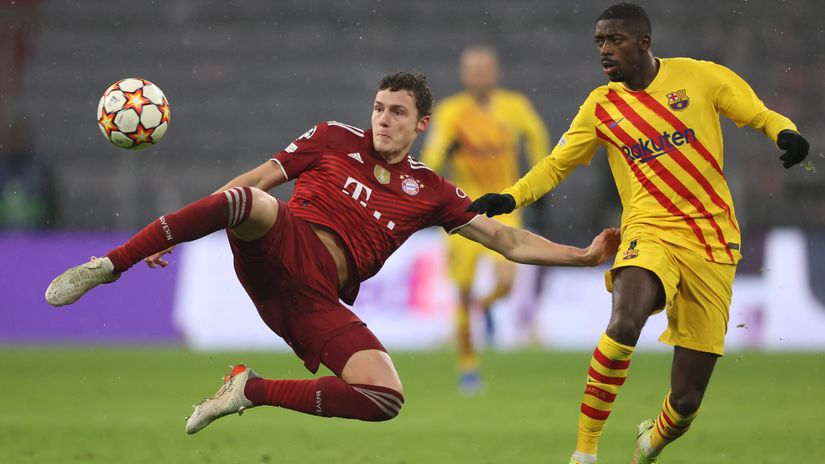 |Pavarad in action against Barca in 2021 (©Alexander Hassenstein/Getty Images)