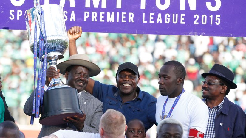 Raila Odinga expresses displeasure with Gor Mahia's recent performance as second-string side heads to Embu