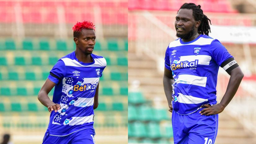 Peter Thiong'o and Eugene Mukangula © Mozzart Sport