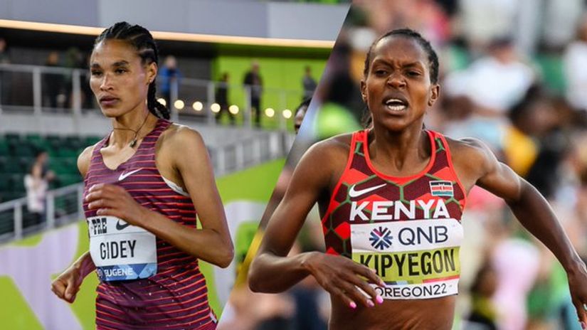 Faith Kipyegon to battle Letesenbet Gidey over 5000m in Paris Diamond League