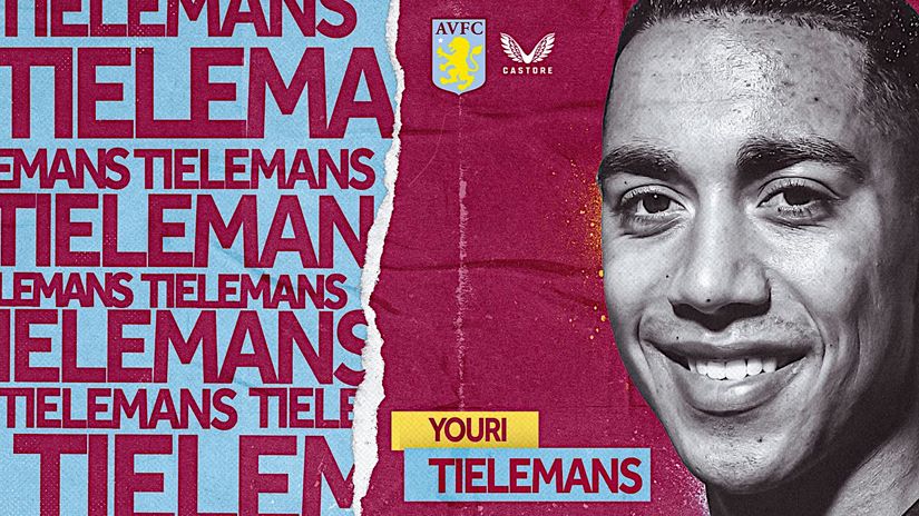 Youri Tielemans has found a new club (©AVFC)